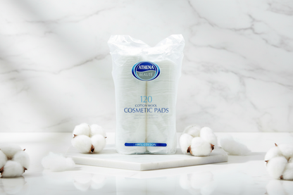 ATHENA COTTON COSMETIC PADS 120'S