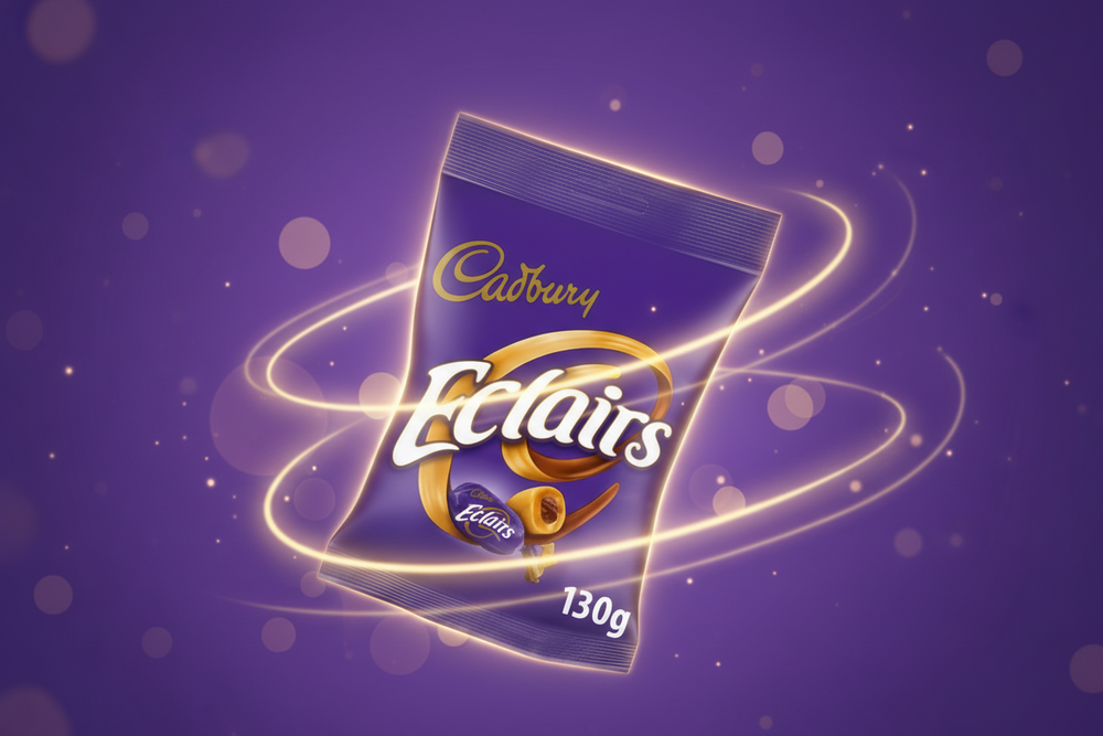 CADBURY ECLAIRS BAG 130GM