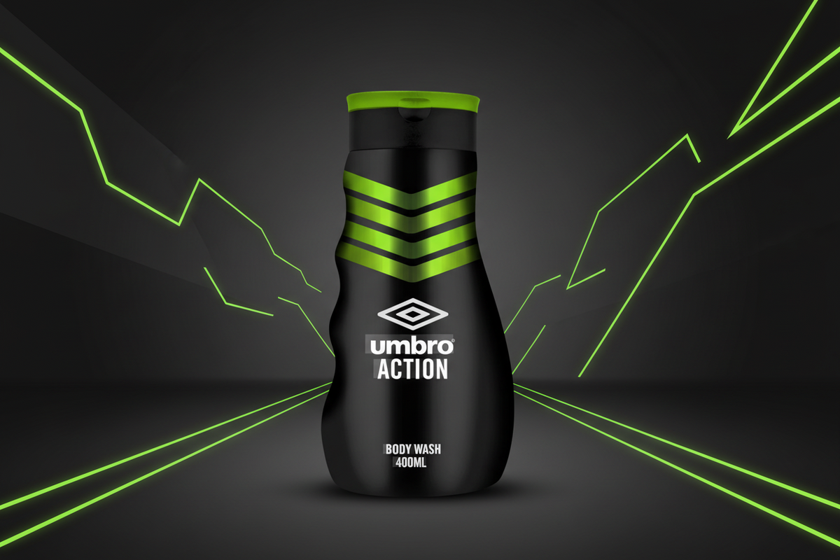 Umbro Bath & Shower Gel Action Green 400ml