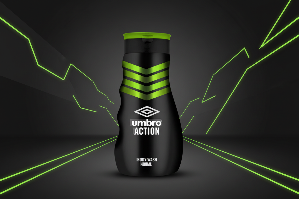 Umbro Bath & Shower Gel Action Green 400ml