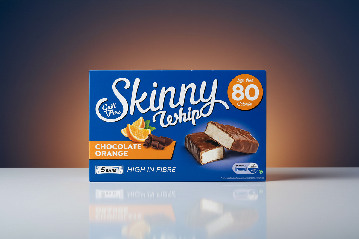 Skinny Whip Chocolate Orange 100GM
