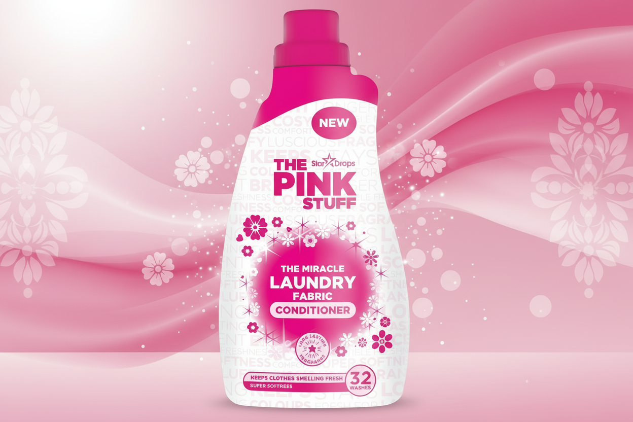 THE PINK STUFF LAUNDRY FABRIC CONDITIONER 960ML