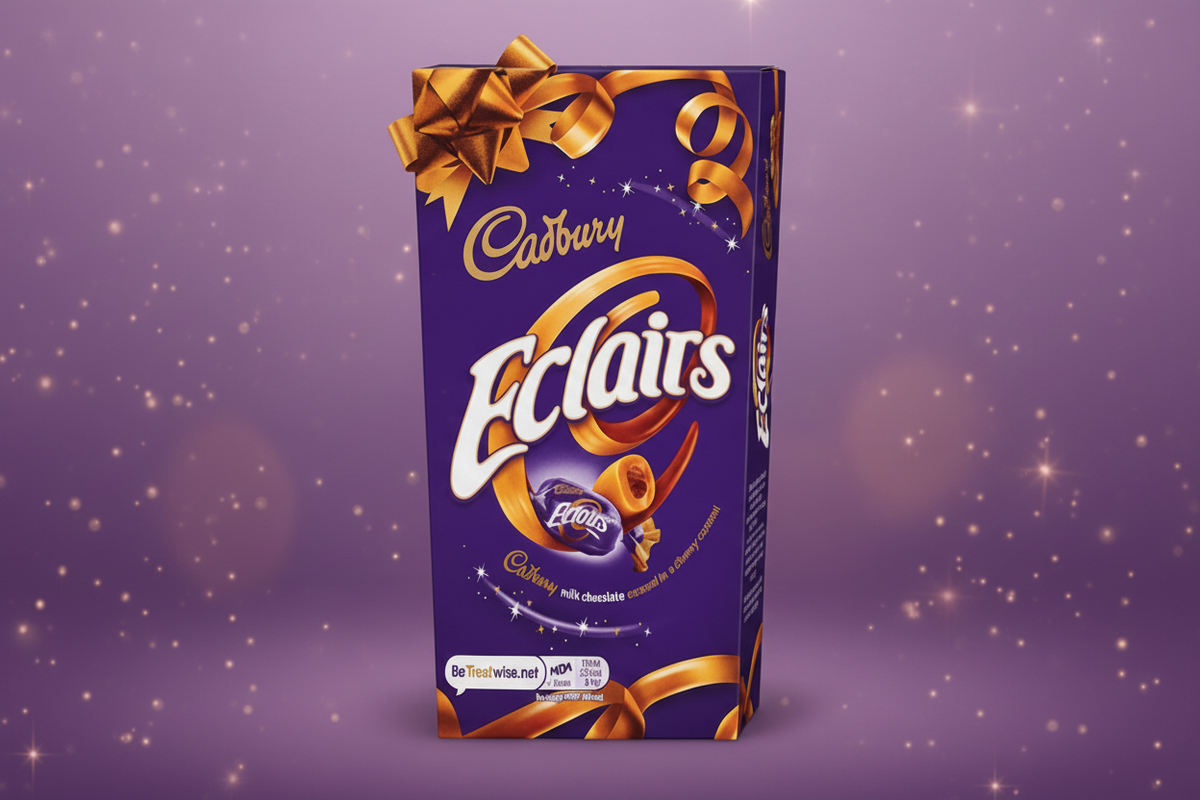 CADBURY CHOCOLATE ECLAIRS CARTON 350GM