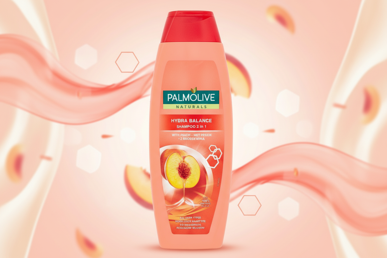 Palmolive Shampoo 2-1 Hydra Peach 350ml