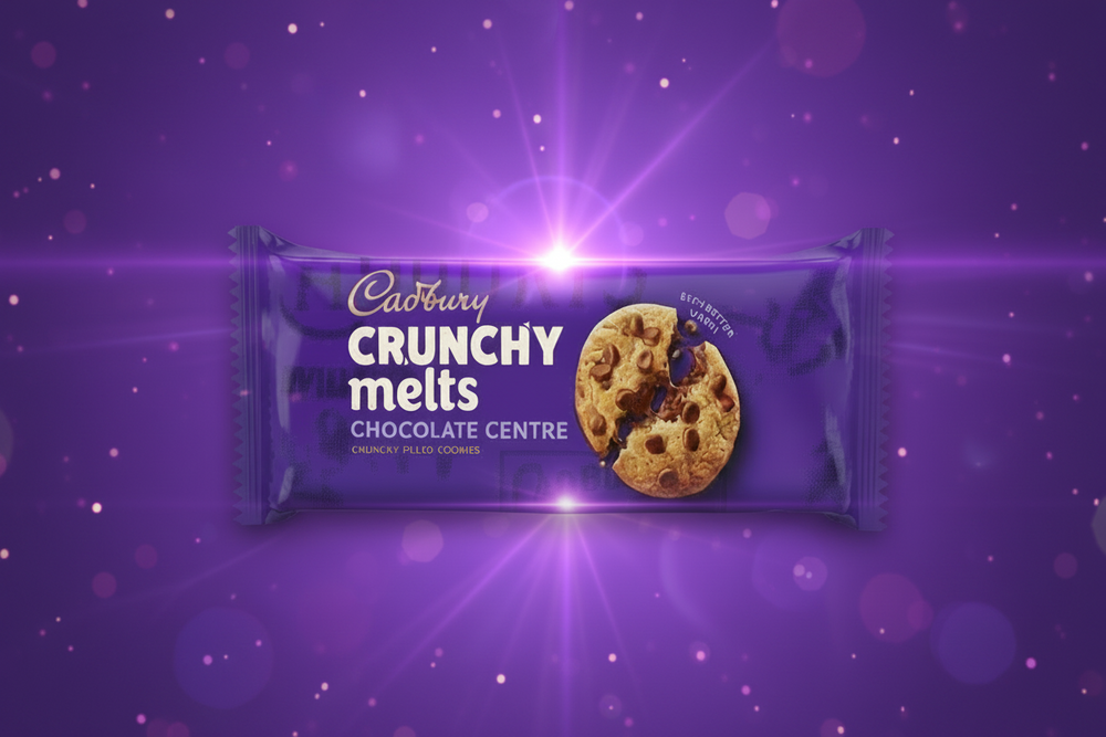 CADBURY CRUNCHY MELTS CHOCO BISCUITS 156GM
