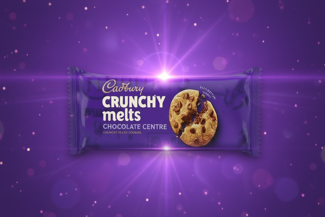 CADBURY CRUNCHY MELTS CHOCO BISCUITS 156GM