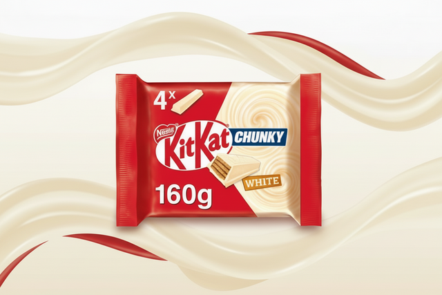 KITKAT CHUNKY WHITE (4PK) 160G