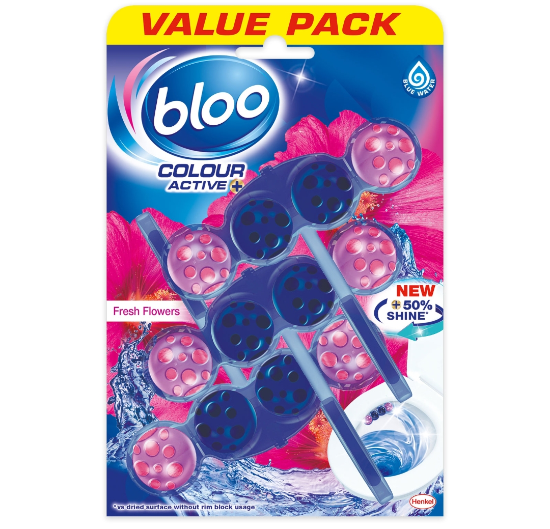 BLOO COLOUR ACTIVE FLOWER 3 PK 50G