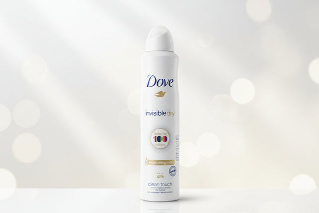 Dove Antiperspirant Women Clean Touch Invisible Dry 250ml