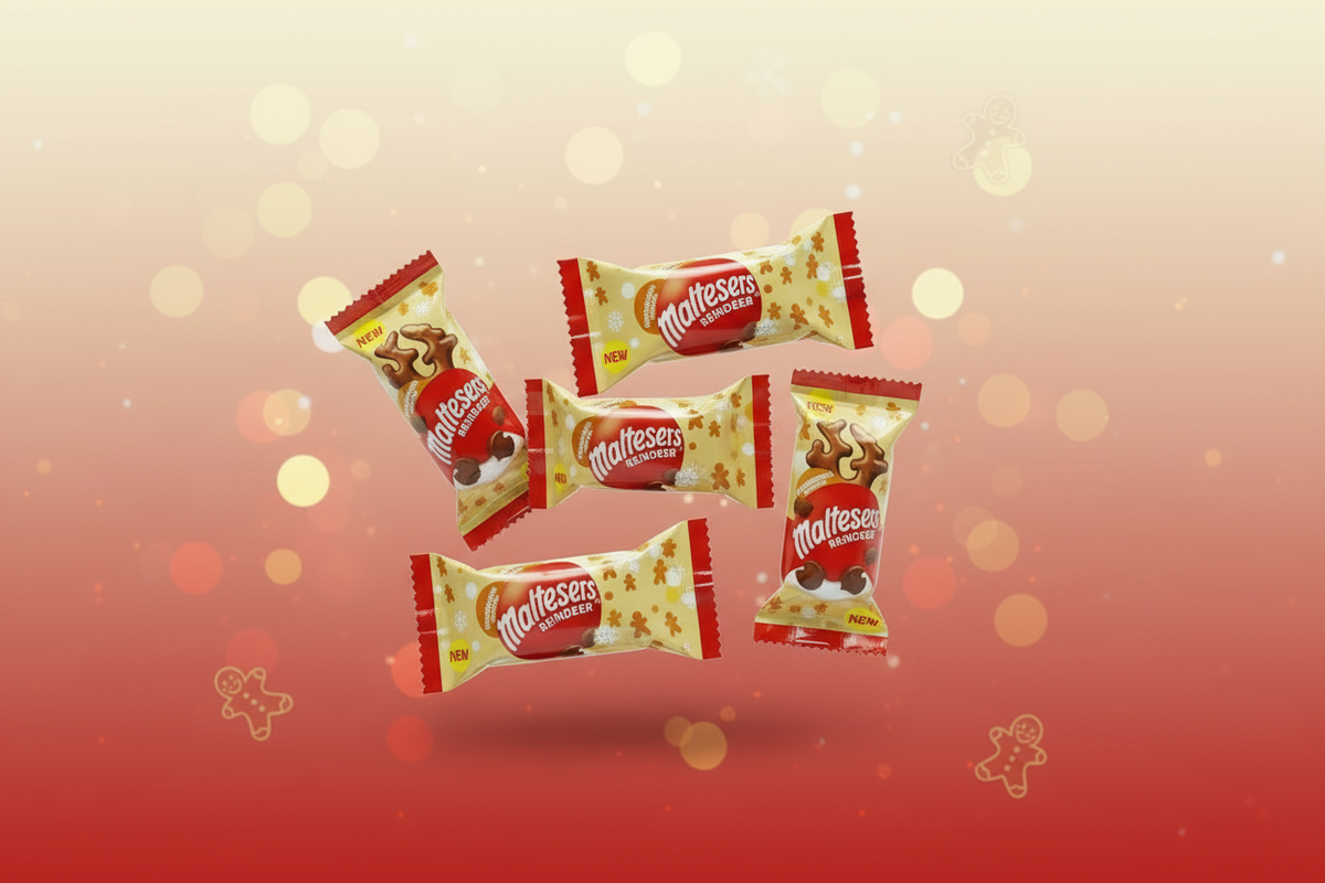 MALTESERS MINI GINGER BREAD REINDEER 59GM