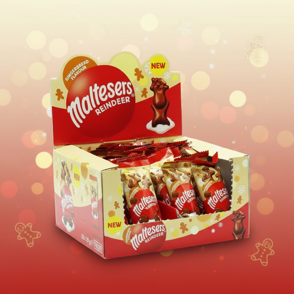 MALTESERS MINI GINGER BREAD REINDEER 59GM