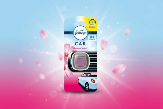 FEBREZE CAR CLIP BLOSSOM & BREEZE