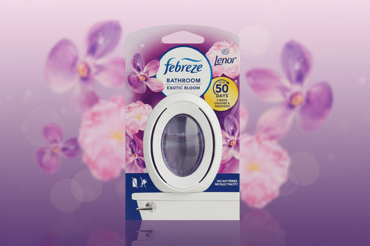 FEBREZE BATHROOM AIR FRESHENER EXOTIC BLOOM 7.5ML