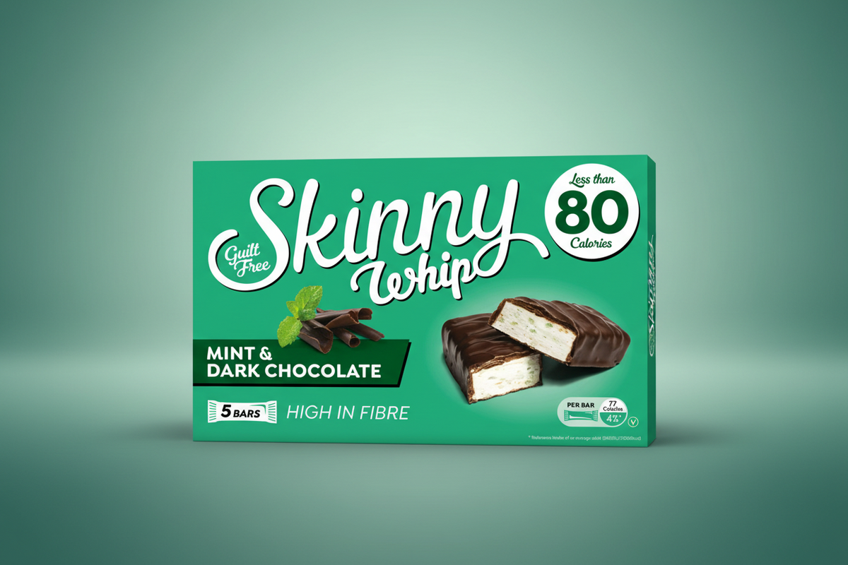 Skinny Whip Mint Dark Chocolate 100GM