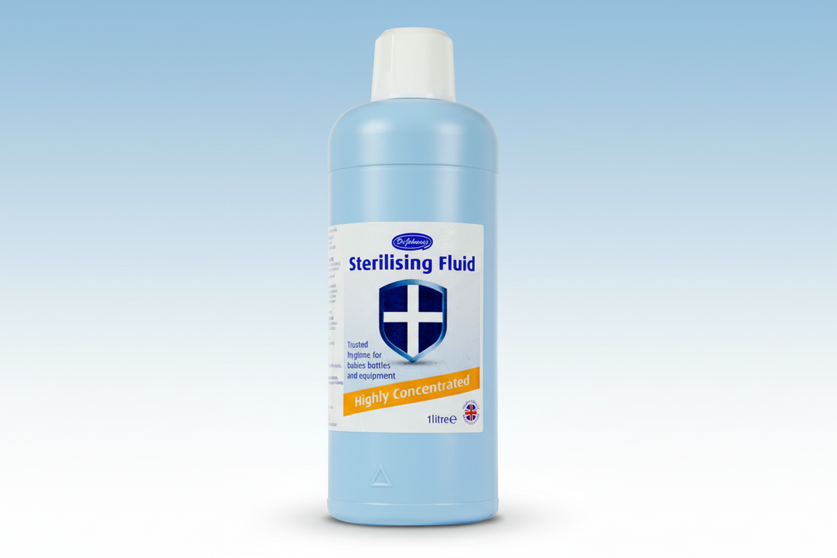 Dr Johnson Sterilising Fluid 1 Litre