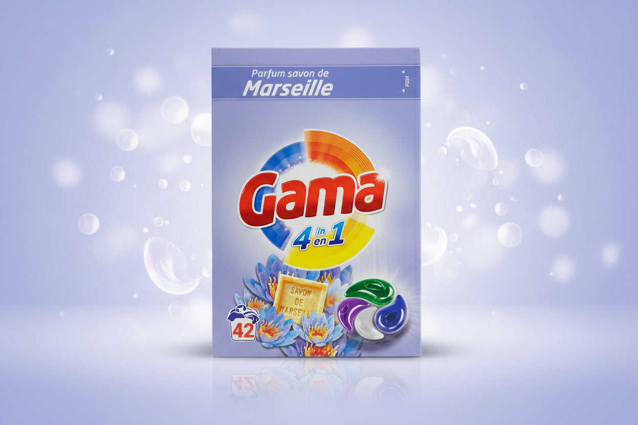 Gama Laundry Pods 4-1 Marseille 42w
