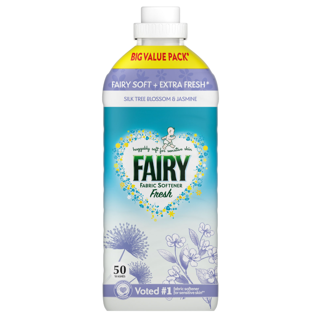 FAIRY FABRIC CONDITIONER SILK T. BLOSSOM & JAS 50W 1650ML