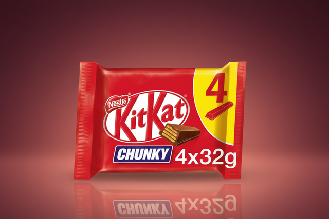 NESTLE KITKAT CHUNKY 4PK 128GM