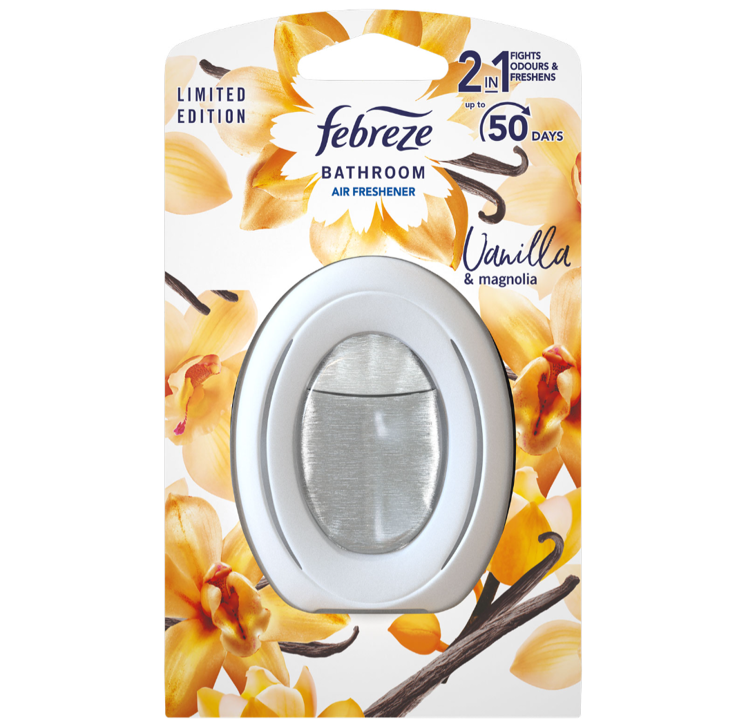 FEBREZE BATHROOM AIR FRESHENER VANILLA & MAGNOLIA 7.5ml