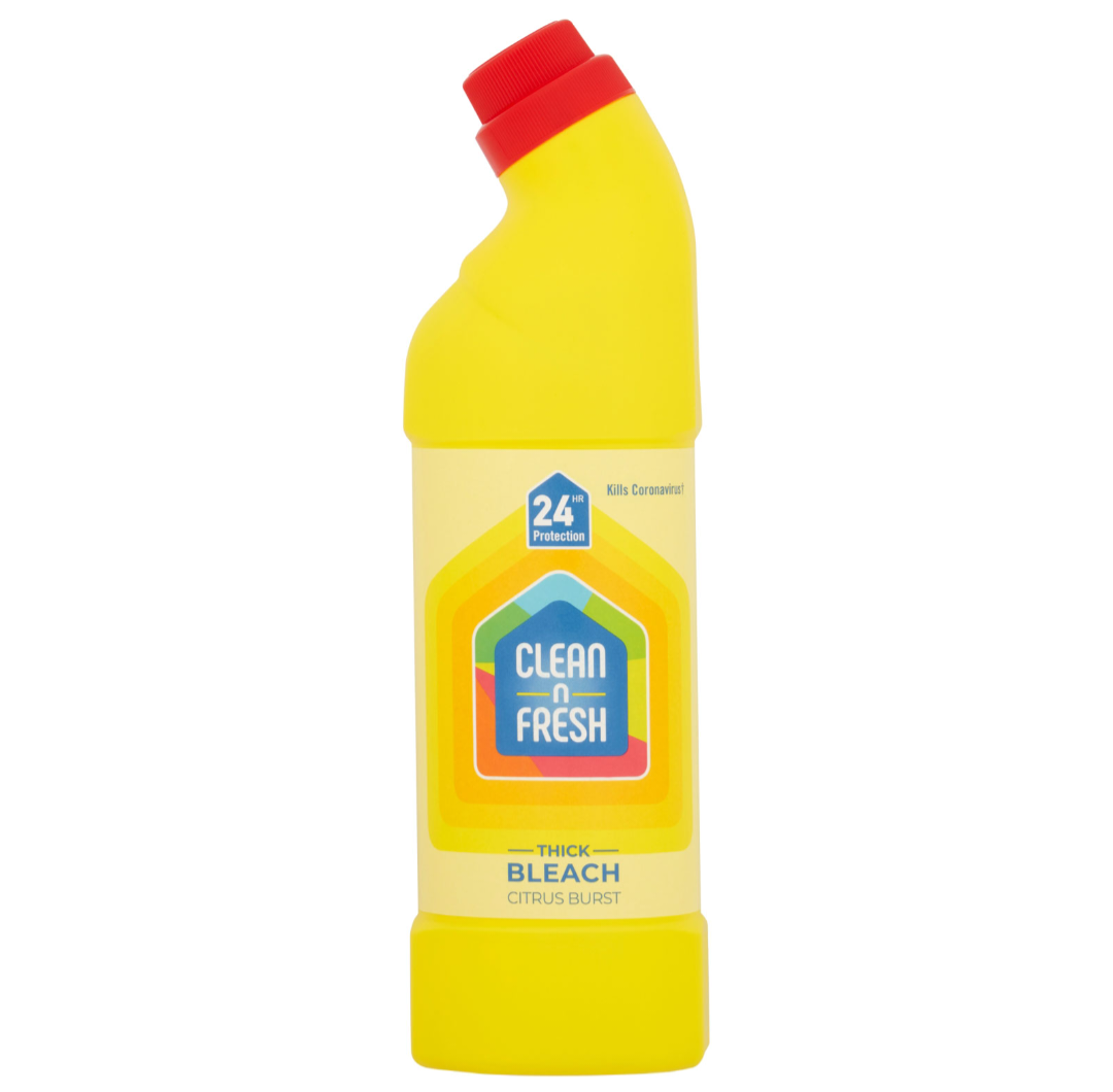 CLEAN & FRESH THICK BLEACH CITRUS 750ML