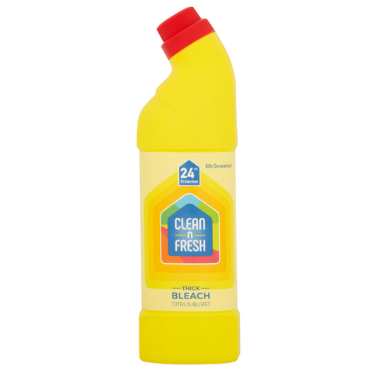 CLEAN & FRESH THICK BLEACH CITRUS 750ML