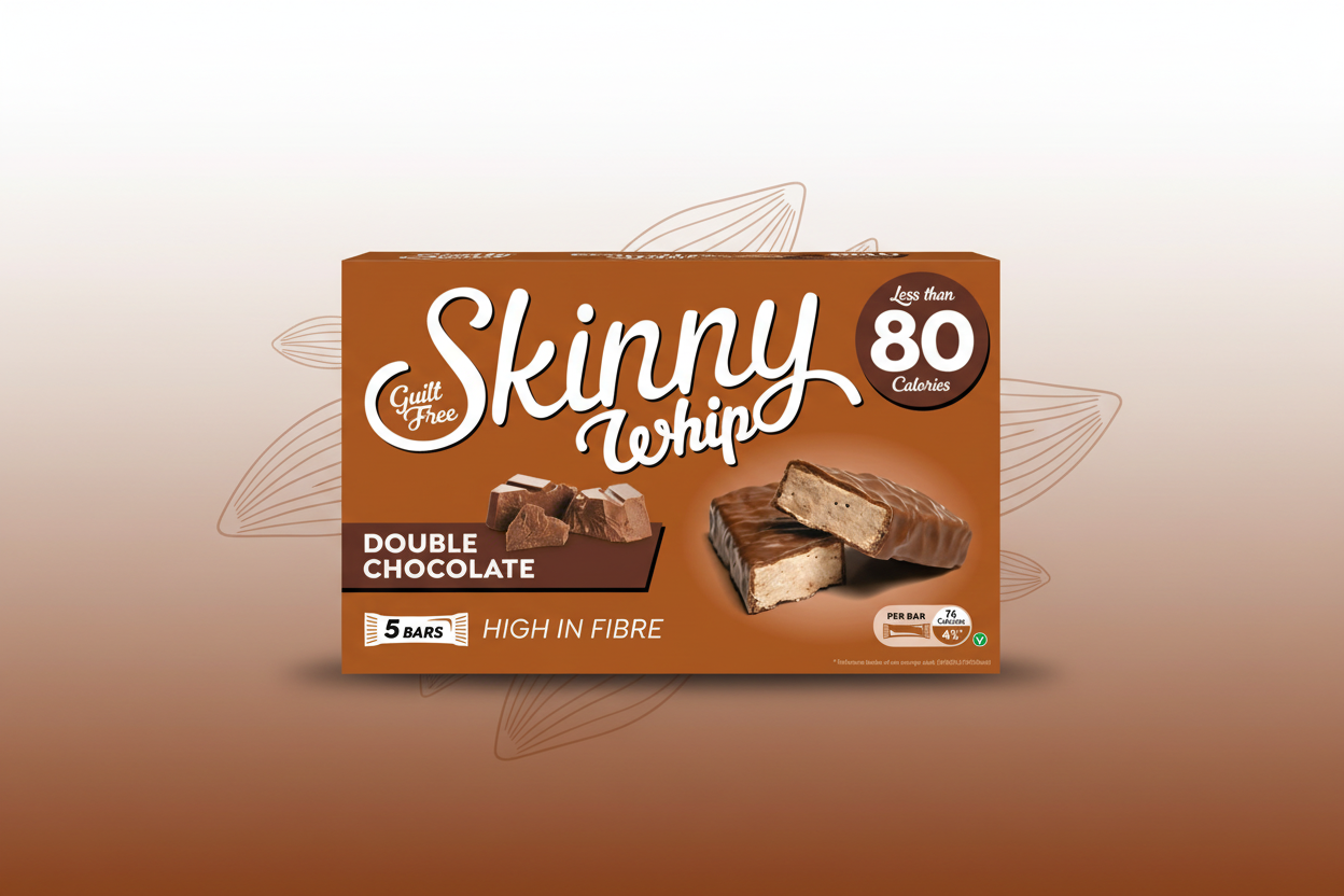 SKINNY WHIP DOUBLE CHOCOLATE 100G