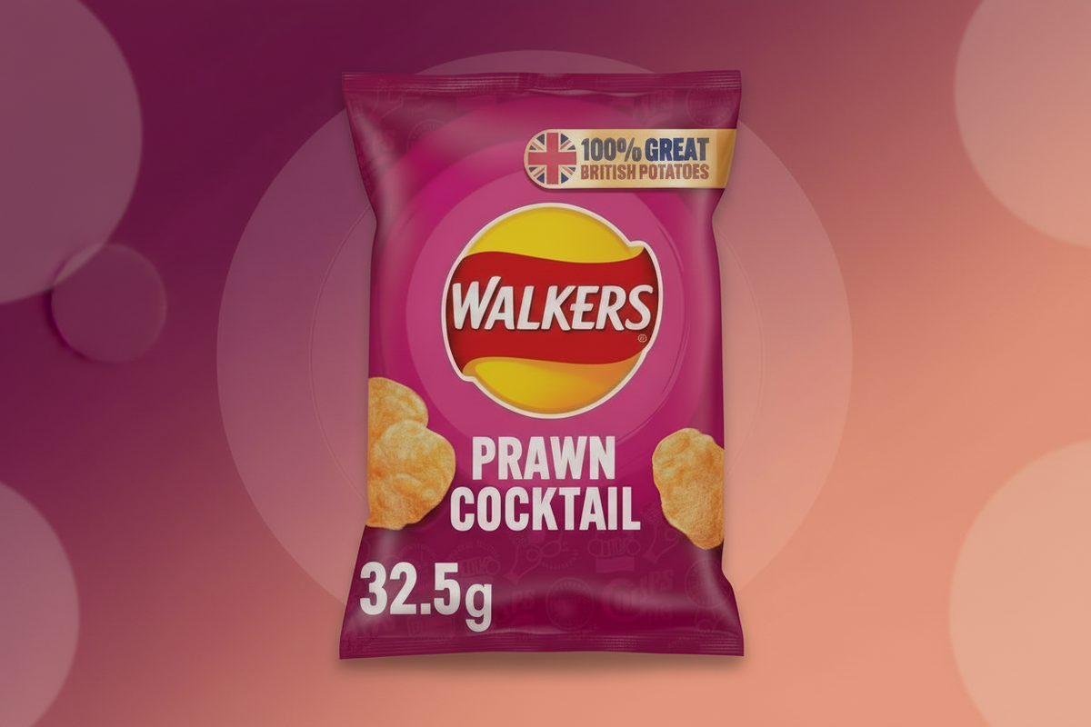 Walkers Crisps Praw Cocktail 32.5GM