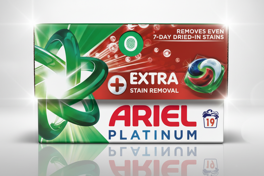 ARIEL PODS PLATINUM STAIN REMOVER 19W