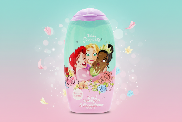 Disney Princess Shampoo & Conditioner 2in1 300ml.