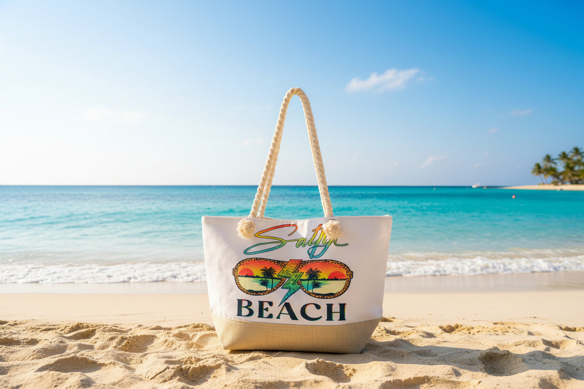 Woven Beach Tote Bags