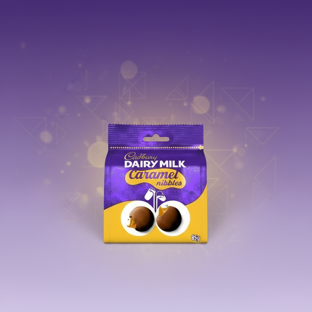 CADBURY DAIRY MILK CARAMEL NIBBLE  85GM