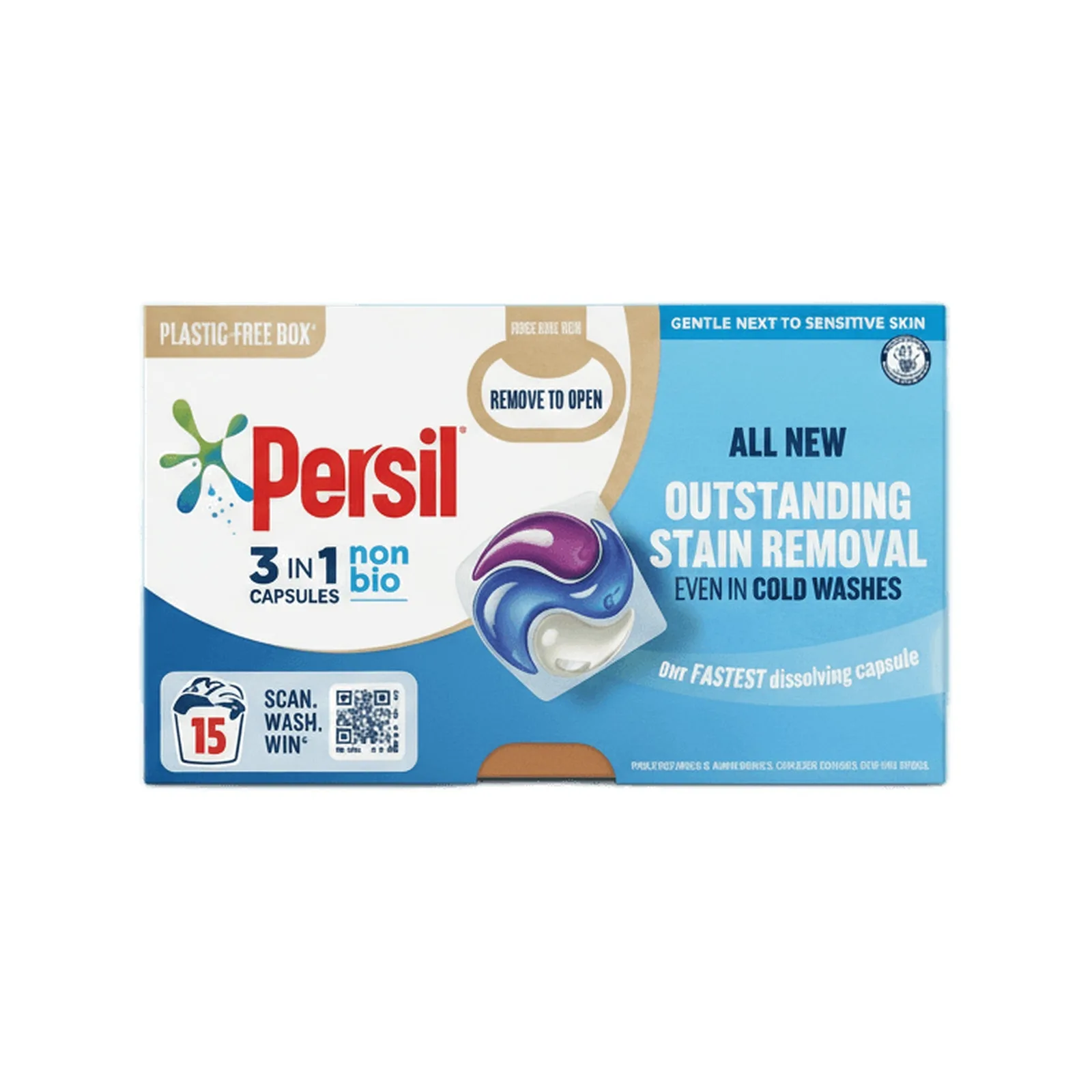 Persil Laundry Pods Non 3-in-1 15 Washes