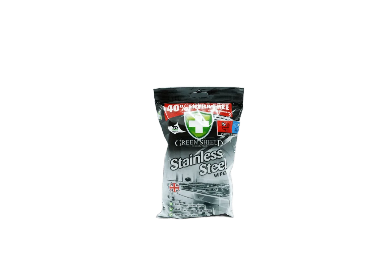 Greenshield Wipes Stainless Steel 70 Pack