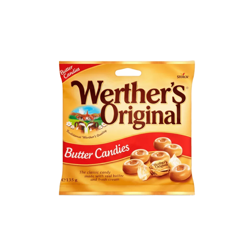 WERTHERS ORIGINAL BUTTER CANDIES 135g