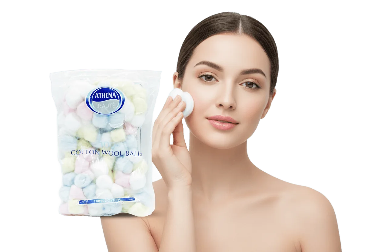 Athena Cotton Balls Coloured 100 Pack — view 2