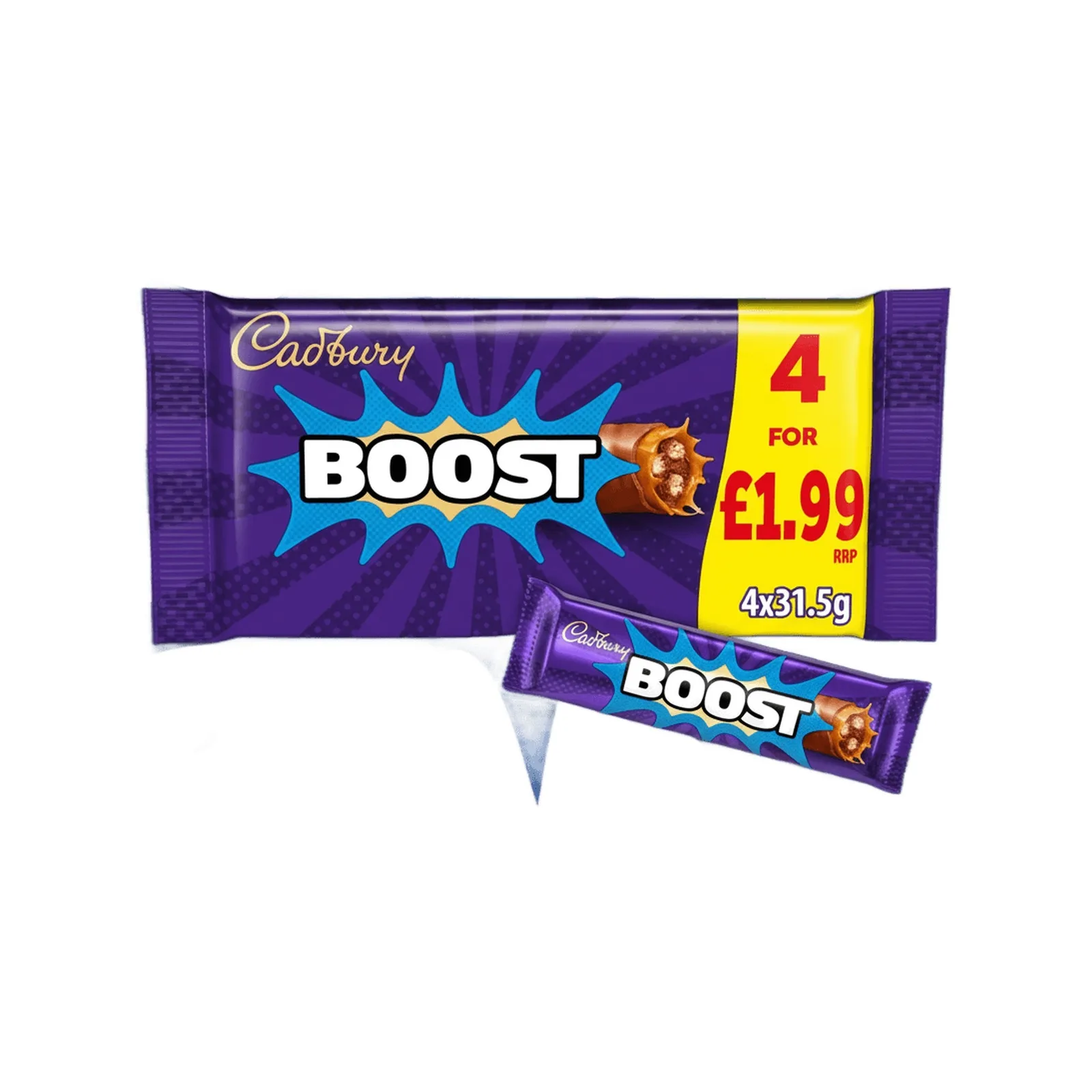 Cadbury Boost Multipack 4 Pack 126g