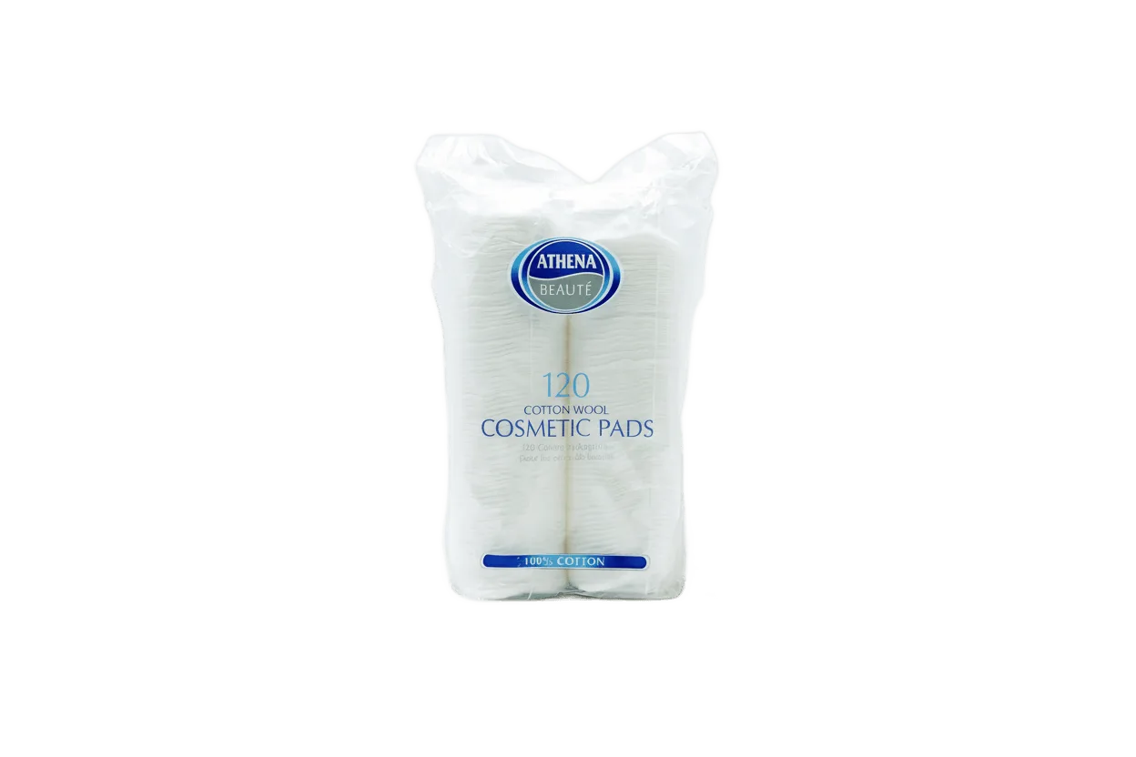 Athena Cotton Cosmetic pads 120 Pack