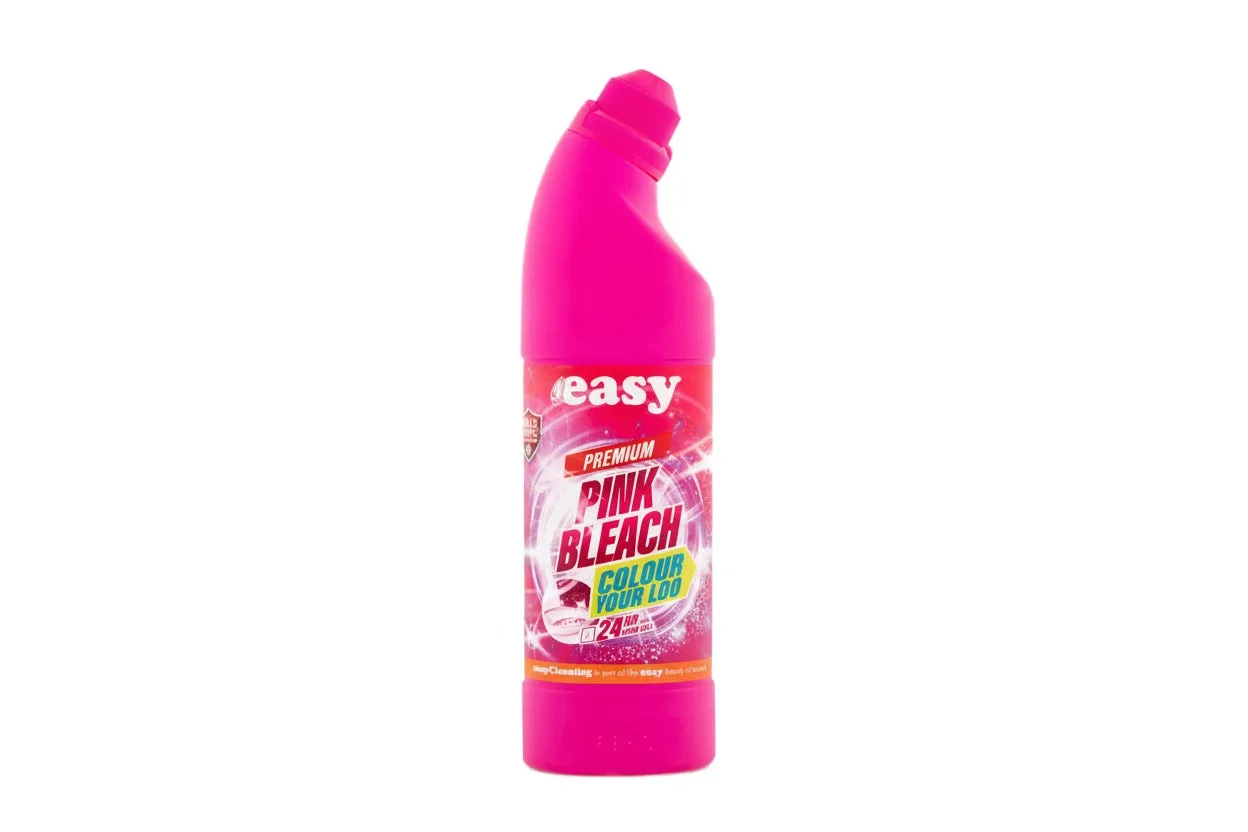 Easy Bleach Premium Pink Coloured 750ml.