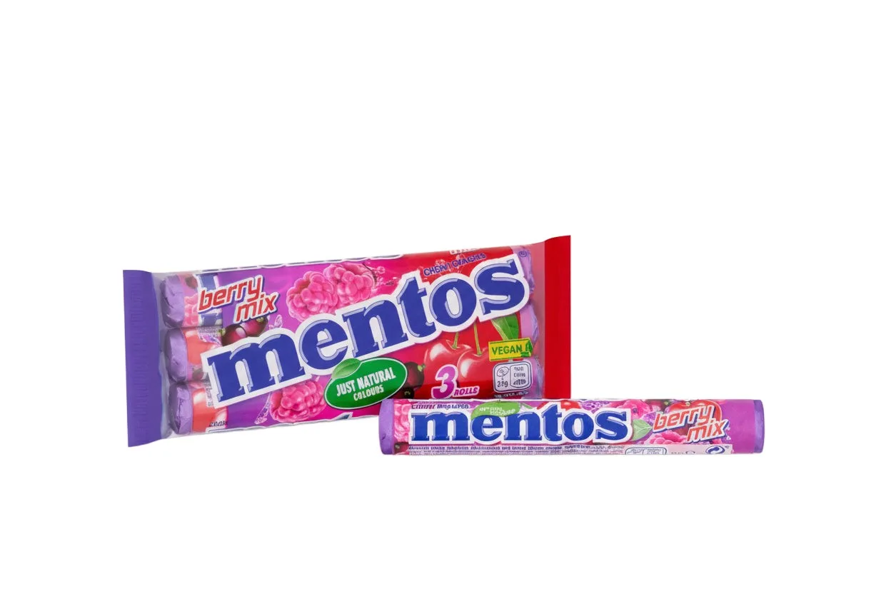 Mentos Berry Mix 3pack