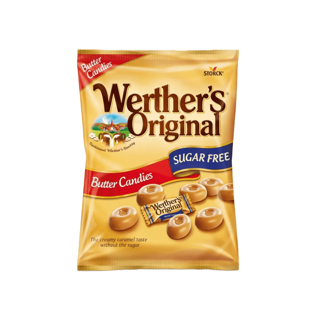 Werthers Original Sugar Free Butter Candy 80g