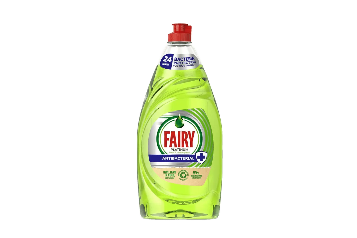 Fairy Dish Washing Liquid Platinum Antibacterial 820ml