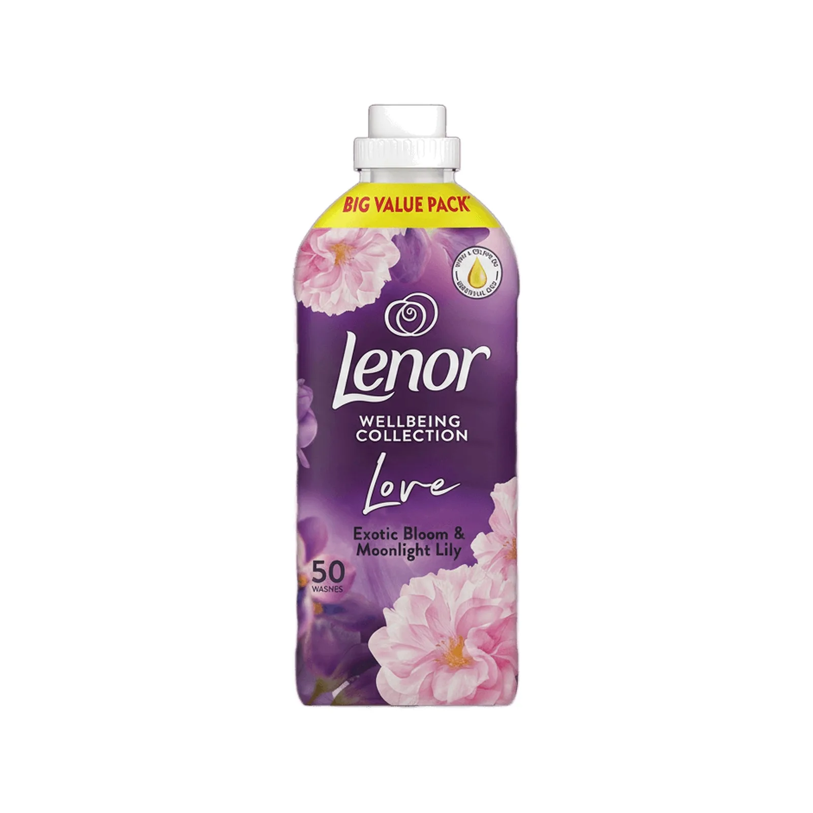 Lenor Fabric Conditioner Exotic Bloom & Lily 50 Washes
