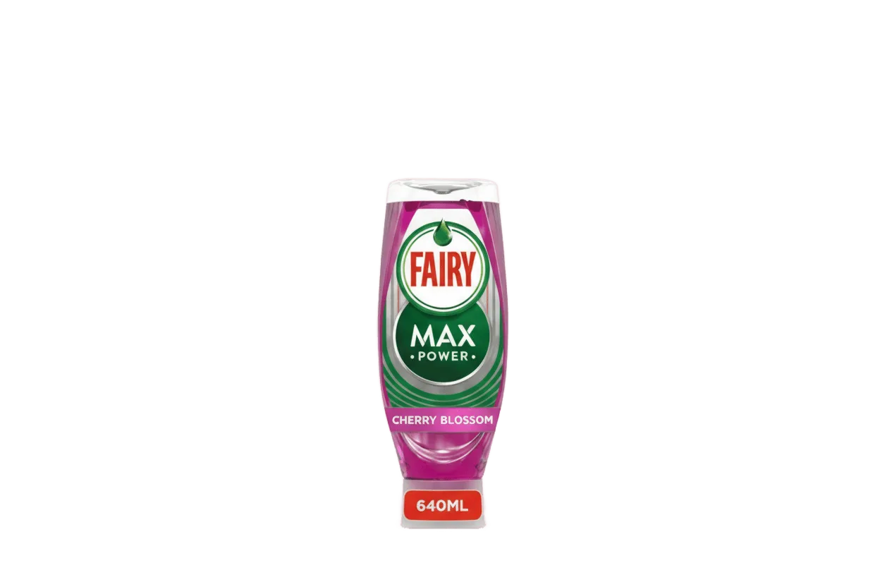 Fairy Dish Washing Liquid Max Power Cherry 640ml