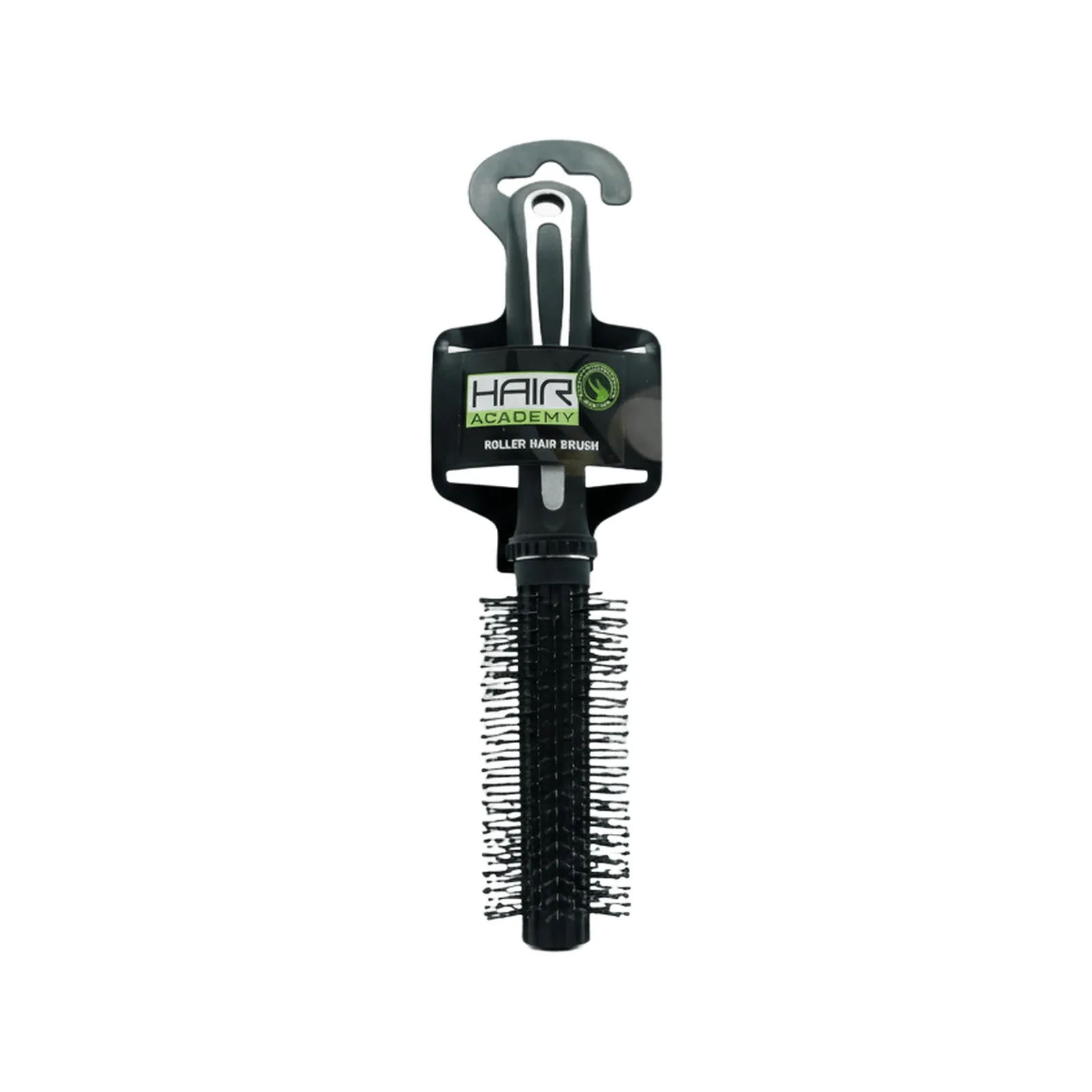 Hair Academy Hair Brush Roller Round Blk