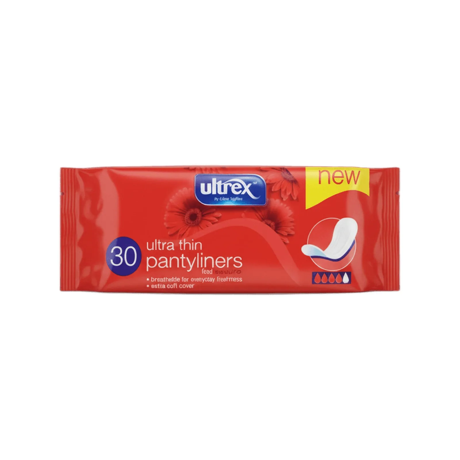 Ultrex Ultra Thin Panty Liners 30 Pack