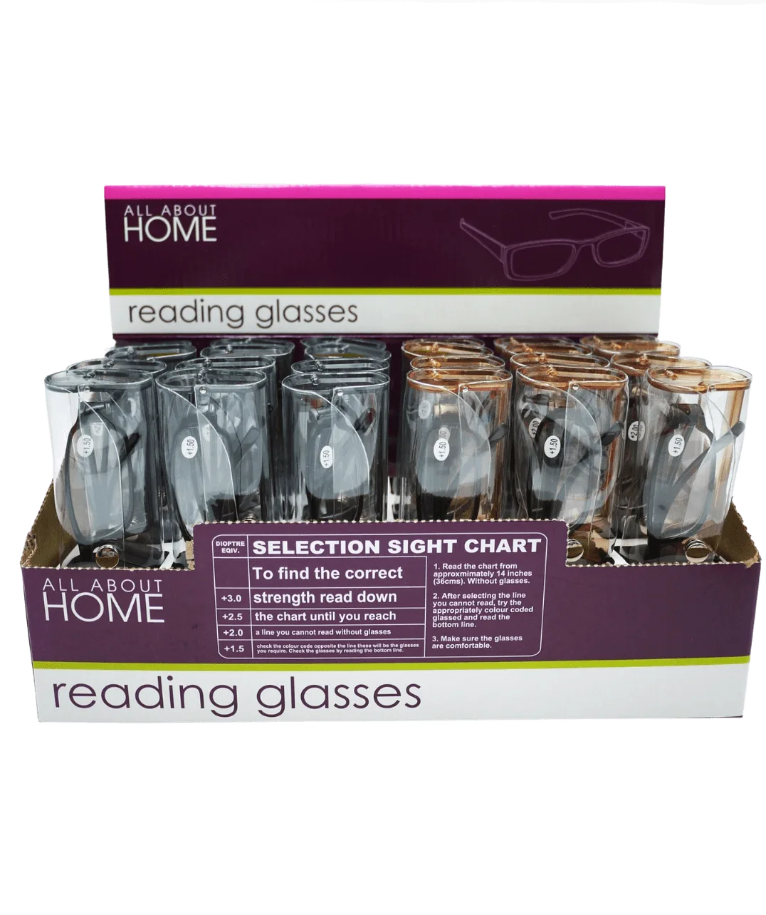 Reading Glasses in Display Box