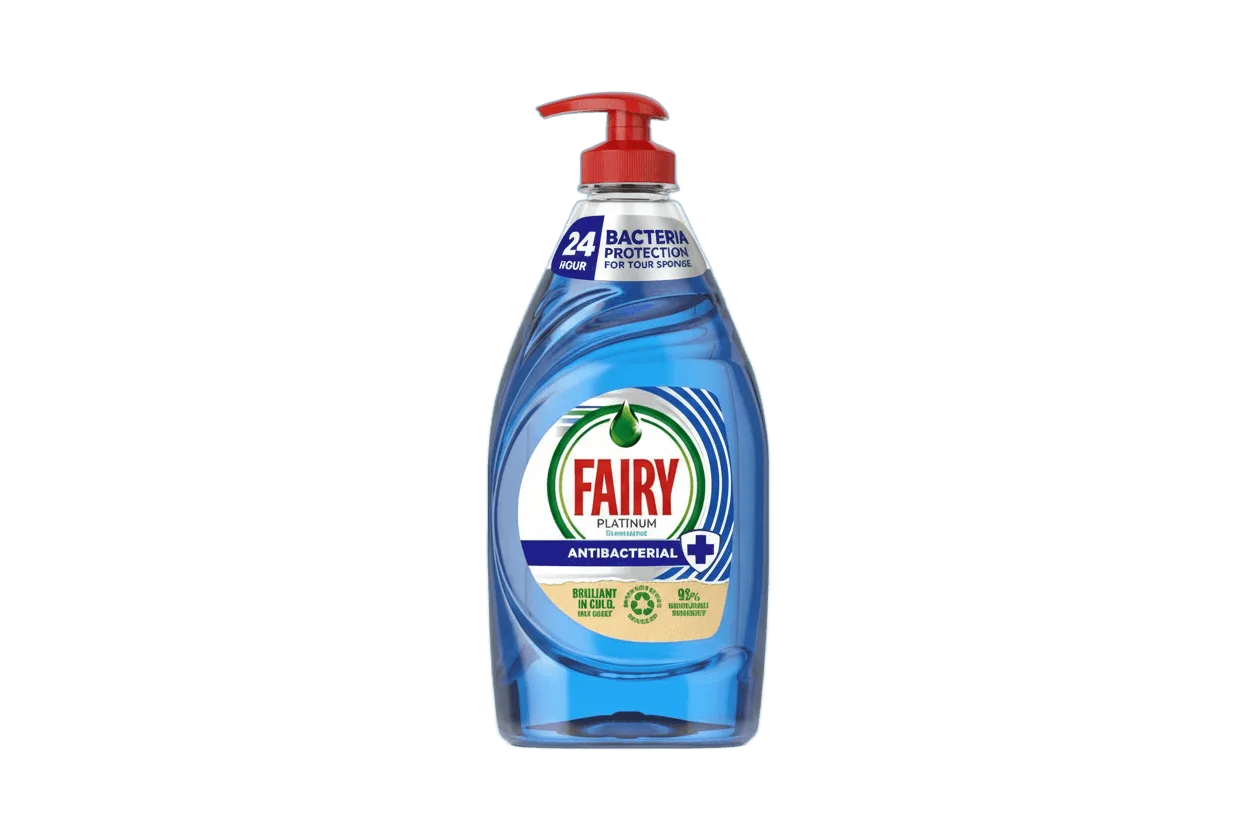 Fairy Dish Washing Liquid Platinum Antibacterial 870ml