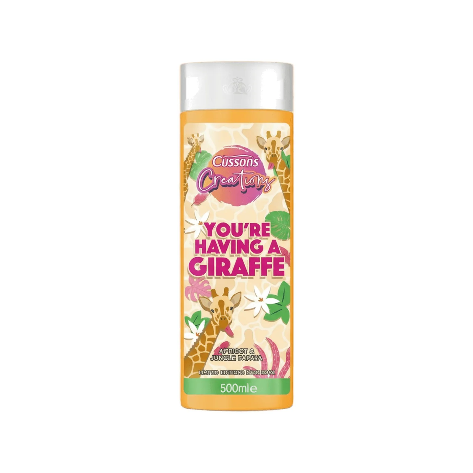 Cussons Creations Antibacterial Bath Giraffe 500ml | Imported from UK 🇬🇧