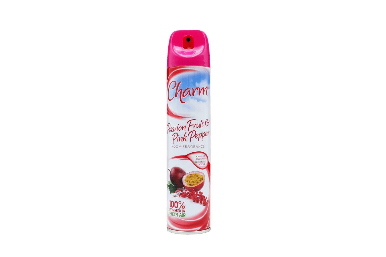 Charm Air Freshener Passion Fruit & Pepper 240ml.