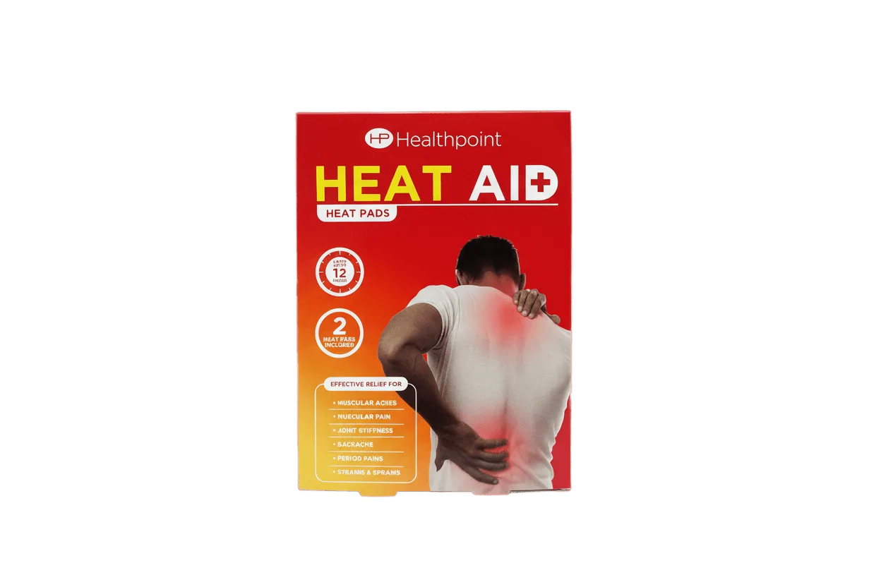 Heat Aid Heat Pads 2 Pack